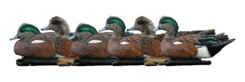 Avian X Topflight Wigeon Decoys, Rugged Realistic Floating Duck for Hunting