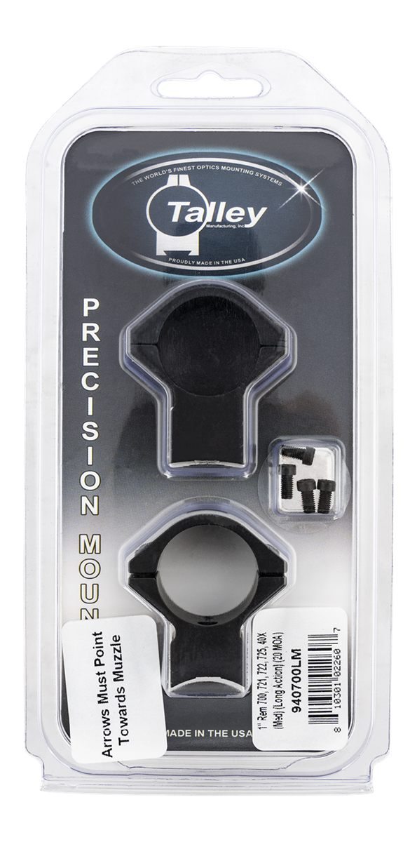 Talley 940700LM 1in Model 700-721-722-725-40X (Med) (Long Action 20 MOA) He view 2