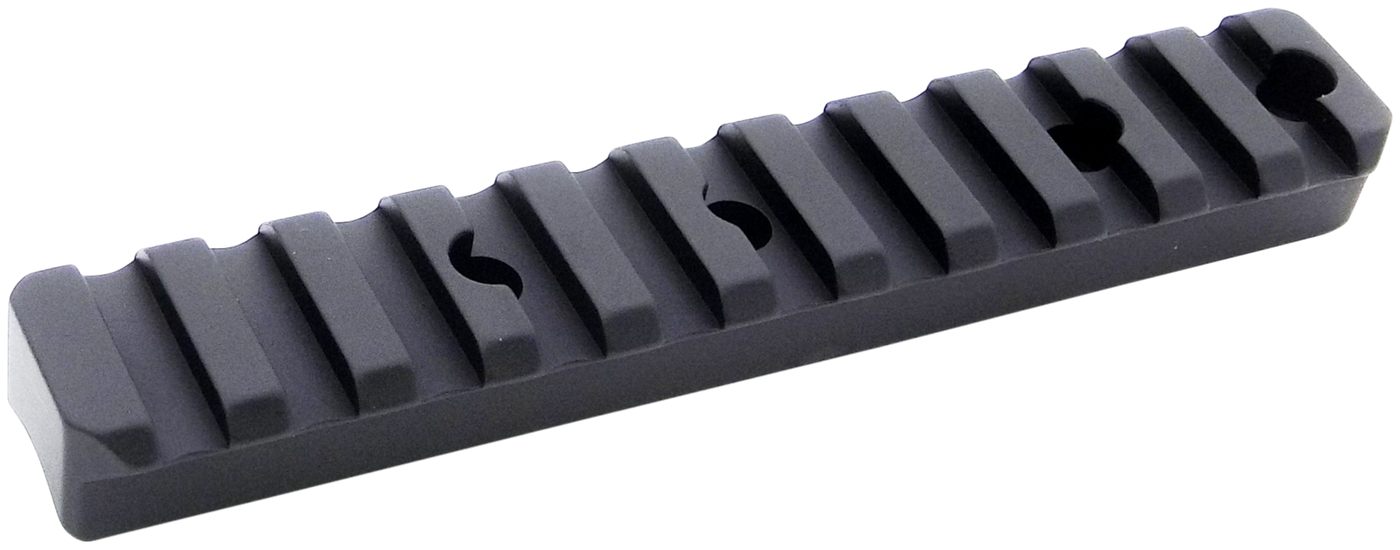 Talley Manufacturing P00252751 Picatinny Rail Black Anodized Aluminum Tradi