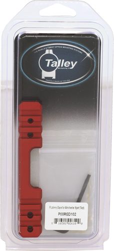 Talley P00RED102 Picatinny Base for Winchester Xpert (Red Anodize) view 3