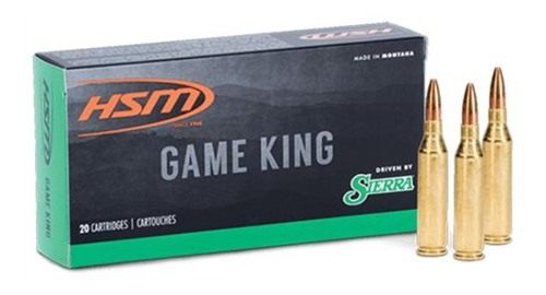 HSM Ammo GameKing Rifle Ammunition .270 WSM 130gr SP 20/ct