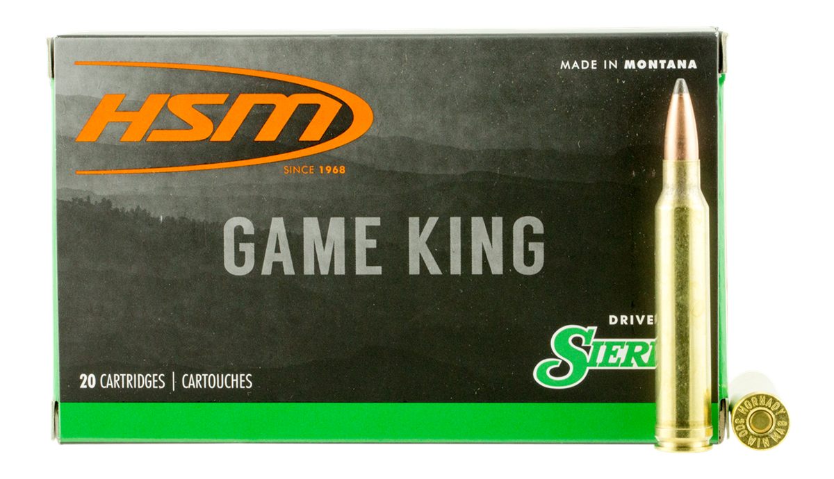 HSM 300WINMAG41N Game King 300 Win Mag 180 gr Sierra Spitzer Boat Tail 20 P