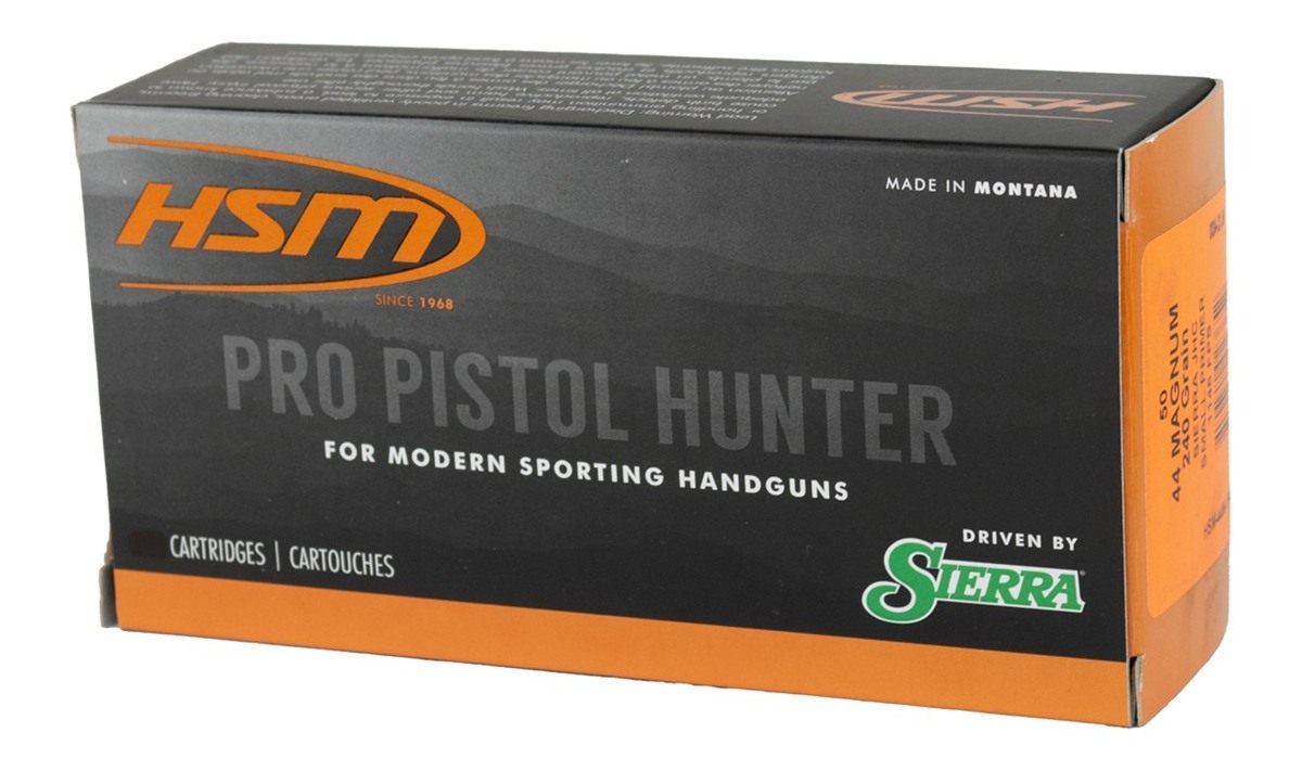Hsm Ammunition Pro Pistol 44mag 240gr Jhc 50/10