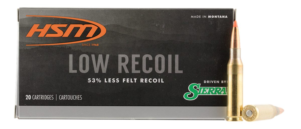 HSM 7MM0810N Low Recoil Rem 140 gr Orange Polymer Tip 20 Per Box/ 25 Case