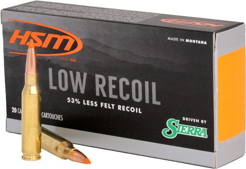 HSM 7MM0810N Low Recoil Rem 140 gr Orange Polymer Tip 20 Per Box/ 25 Case view 2
