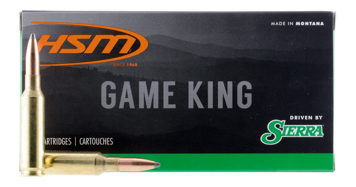 HSM 65CREEDMOOR1N Game King 6.5 Creedmoor 140 gr Sierra Spitzer Boat Tail 2