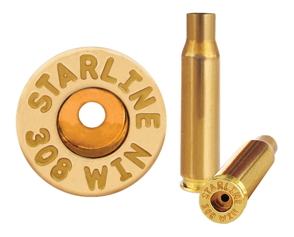 Starline Brass 308WINEUP50 Unprimed Cases 7.62x51mm Nato Rifle 50 Per Bag