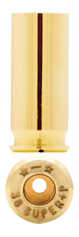 Starline Brass 38SUP+PEUP100 Unprimed Cases 38 Super +P Handgun 100 Per Bag