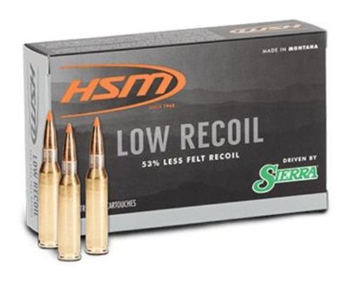 HSM Ammunition Low Recoil Rifle 6.5 Creedmoor 140gr PT 2235 fps 20/ct view 2