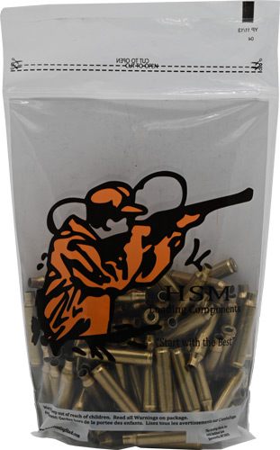 HSM Ammo Brass 223 Remington Once Fired Unprimed 100 Pack