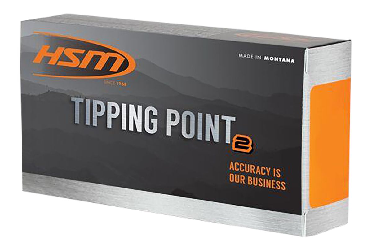 HSM Tipping Point 2 Super Shock 6.5x55 Swedish 140 gr Hornady SST 20 Per Bo