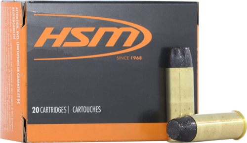 HSM 45C10N 45 Colt Subsonic 400gr Hard Cast Long Flat Nose 20 Per Box/20 Ca view 2