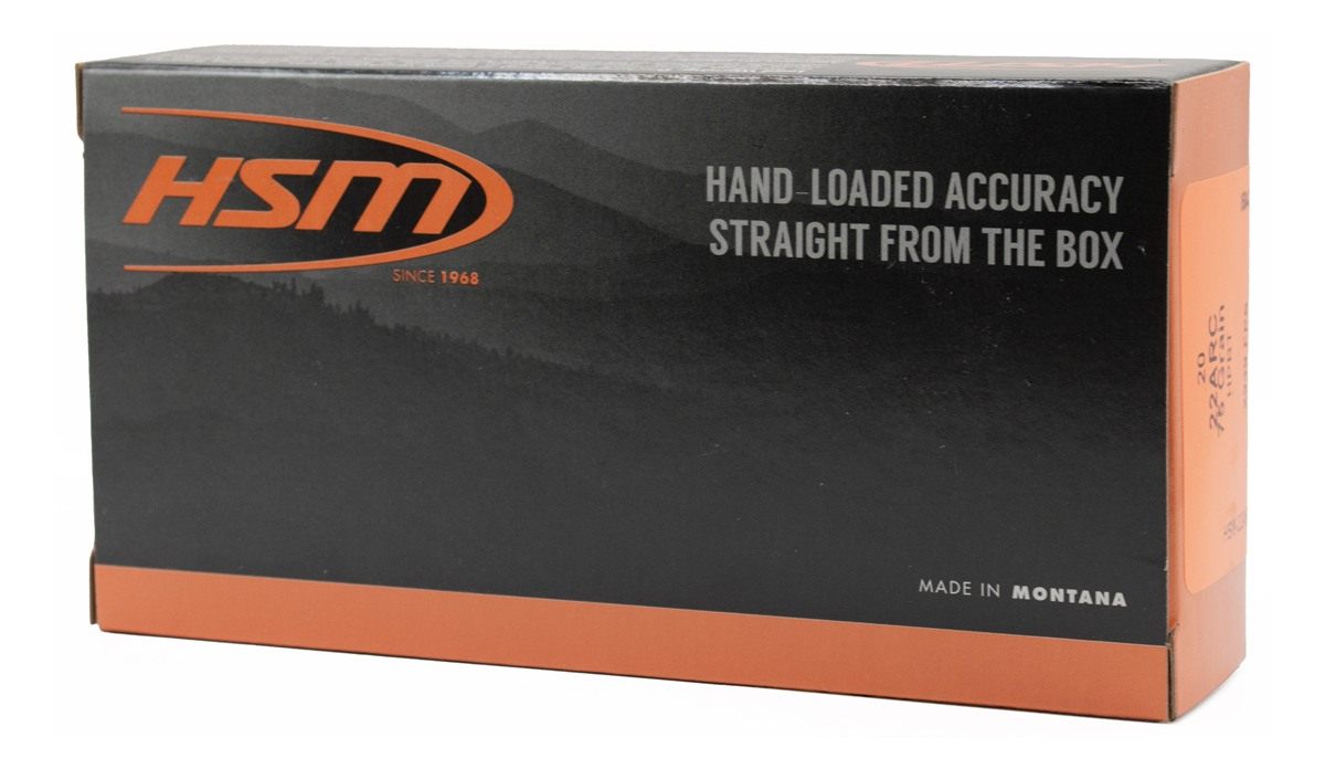 HSM 22ARC1N Varmint 75gr Hollow Point Boat Tail 20 Per Box/25 Case