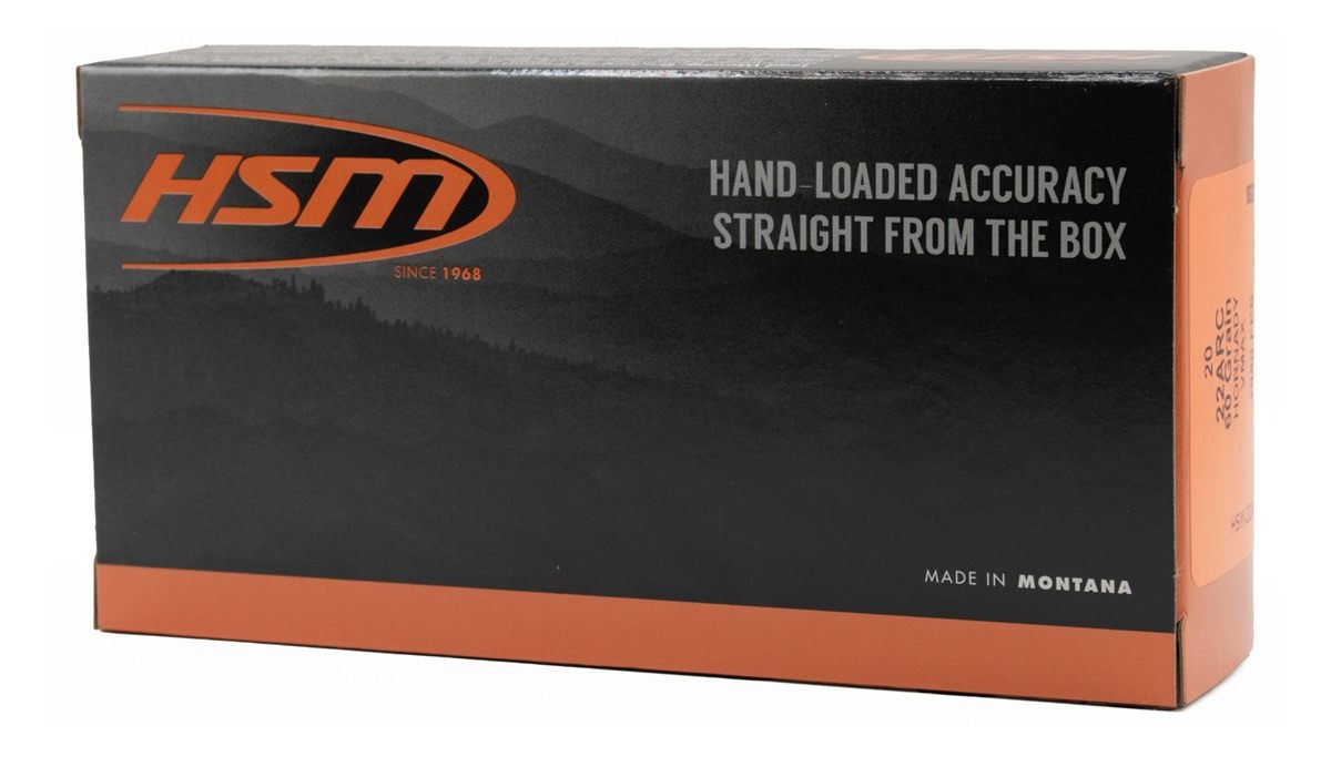 HSM 22ARC3N Varmint 60gr V-Max 20 Per Box/25 Case