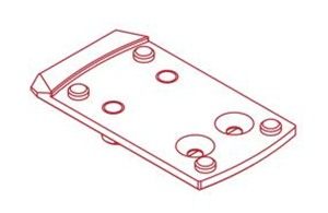 ZRO Delta MODULUS Mounting Plate - SHIELD