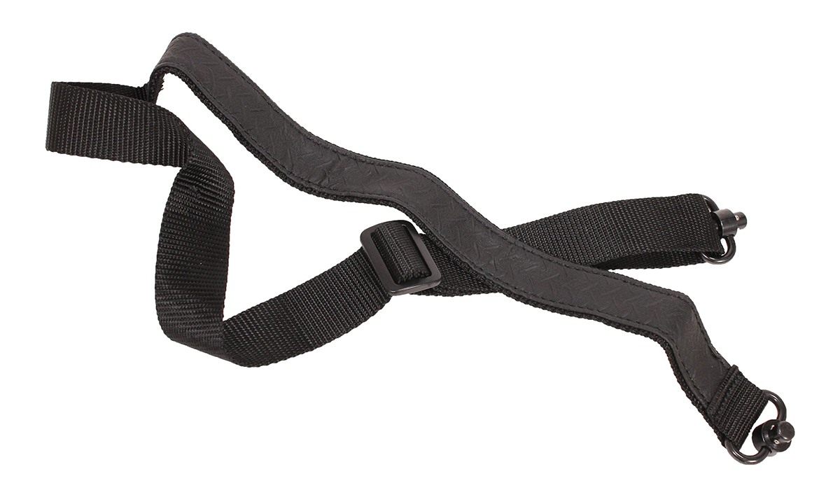 GrovTec US Sling, Mountaineer with Push Button Swivels, Black
