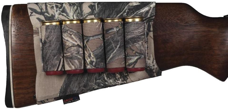 GrovTec GTAC77 Buttstock Cartridge Shell Holder (Shotgun) (TrueTimber)