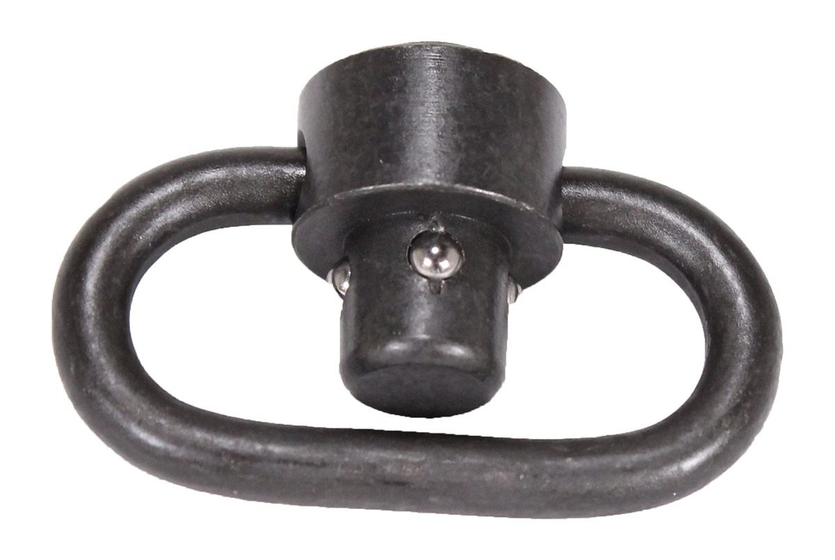 GrovTec US Swivel, Heavy Duty Push Button, Black, Single Pack