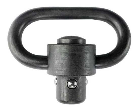 GrovTec US Swivel, Heavy Duty Push Button, Black, Single Pack view 2