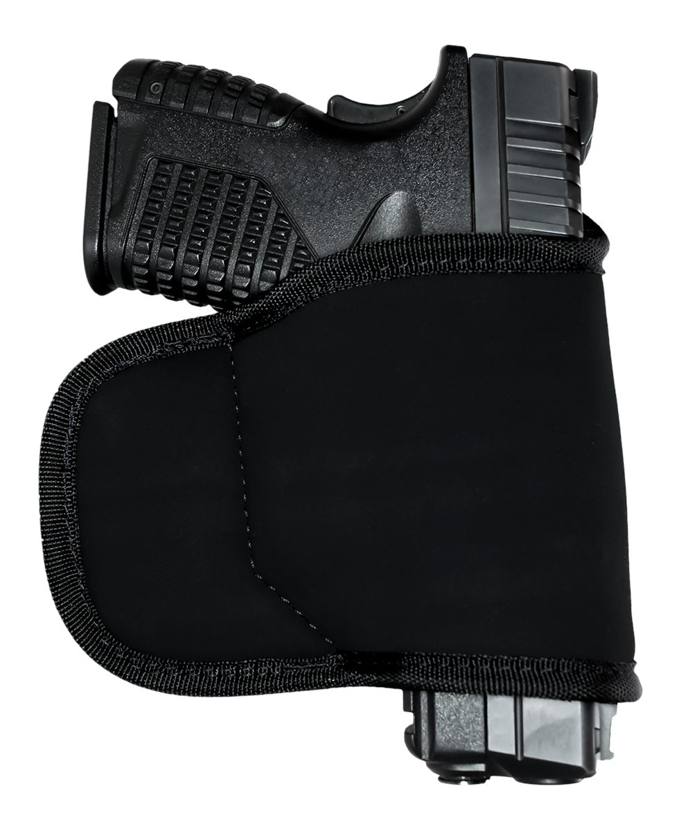 Grovtec USA GTHL15098BLK Multi-Fit OWB Size 98 Black Suede Belt Loop Small/