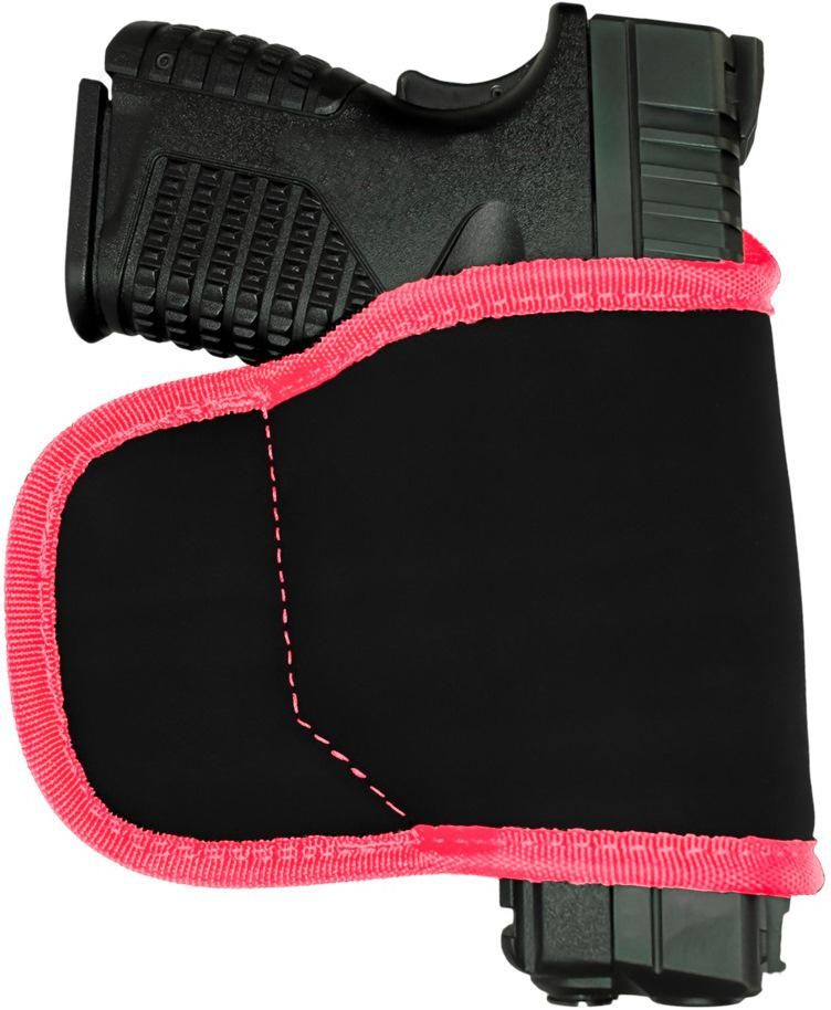 Grovtec US Mul-fit RH Sz99 Holster Blk/pink Medium And Large Semi-auto