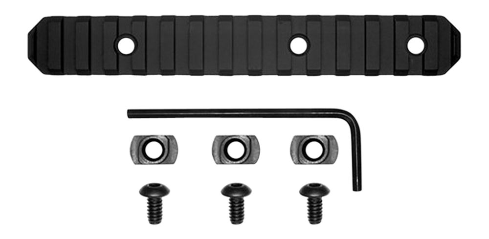 Grovtec USA GTSW239 6 Inch 15 Slot M-Lok Black Anodized view 2