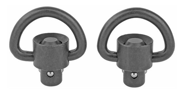 GrovTec Recessed Plunger Manganese Phosphate D Loop Heavy Duty Push Button