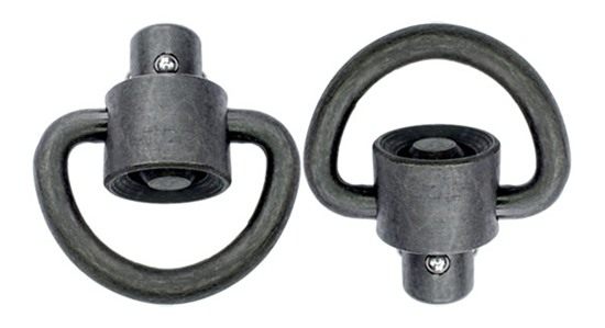 GrovTec Recessed Plunger Manganese Phosphate D Loop Heavy Duty Push Button view 2