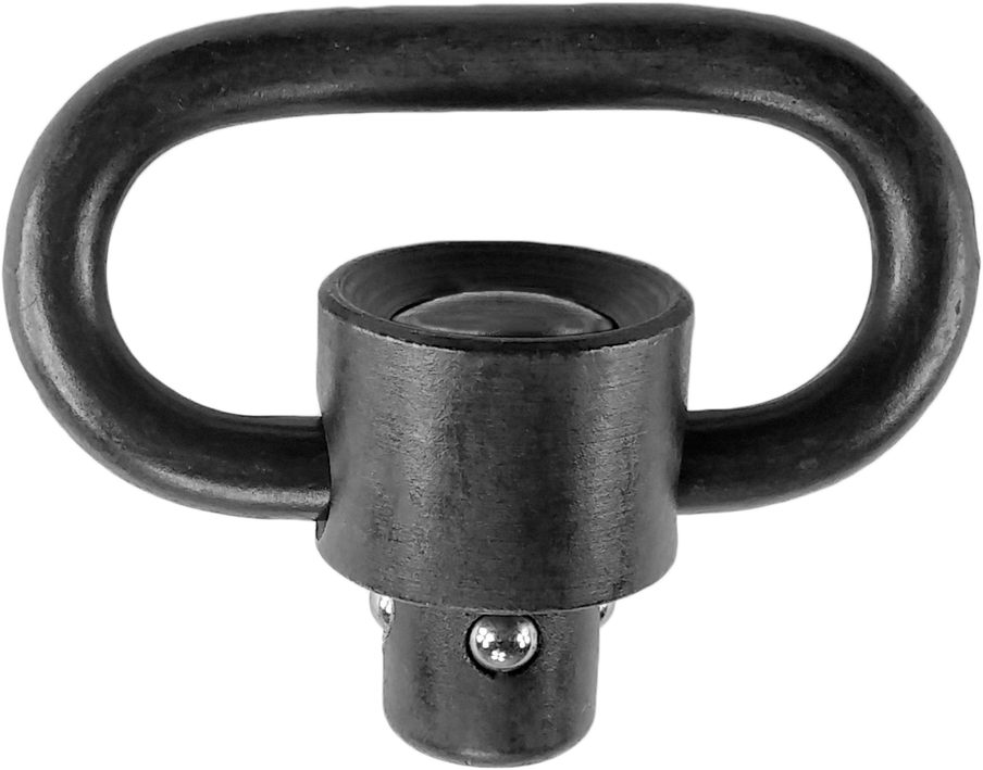 GrovTec US GTSW287 Recessed Plunger Heavy Duty Push Button Swivel Black