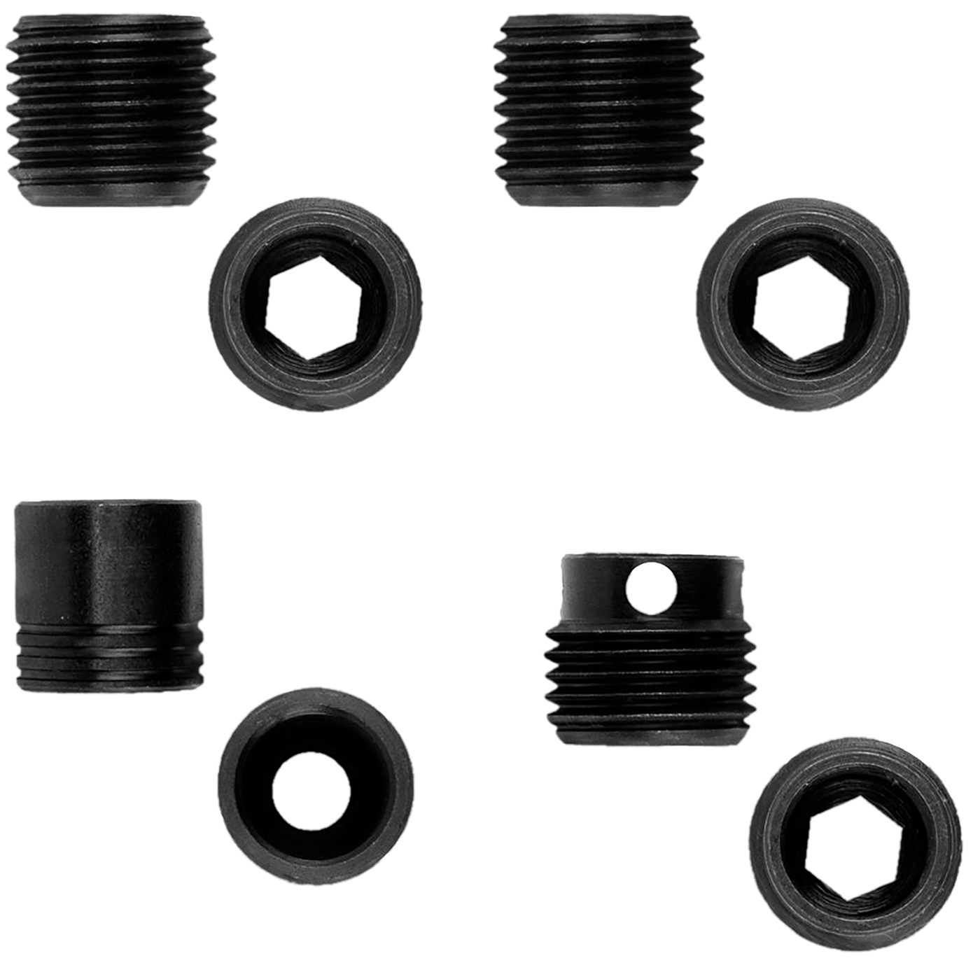 GrovTec GTHM289 HD Push Button Bases, Black, Normal