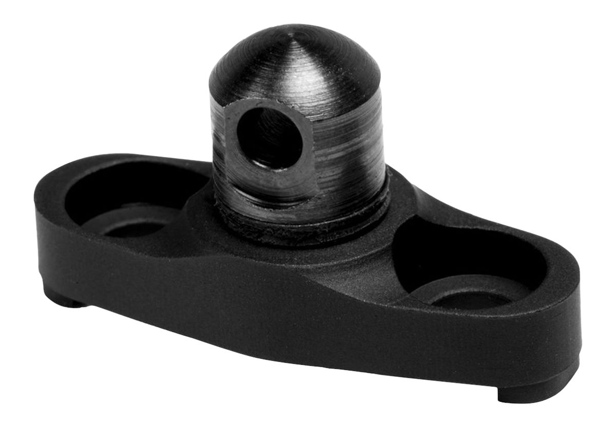 GrovTec US GTSW112 Flanged Stud Mount M-LOK Black Anodized 6061 Aluminum