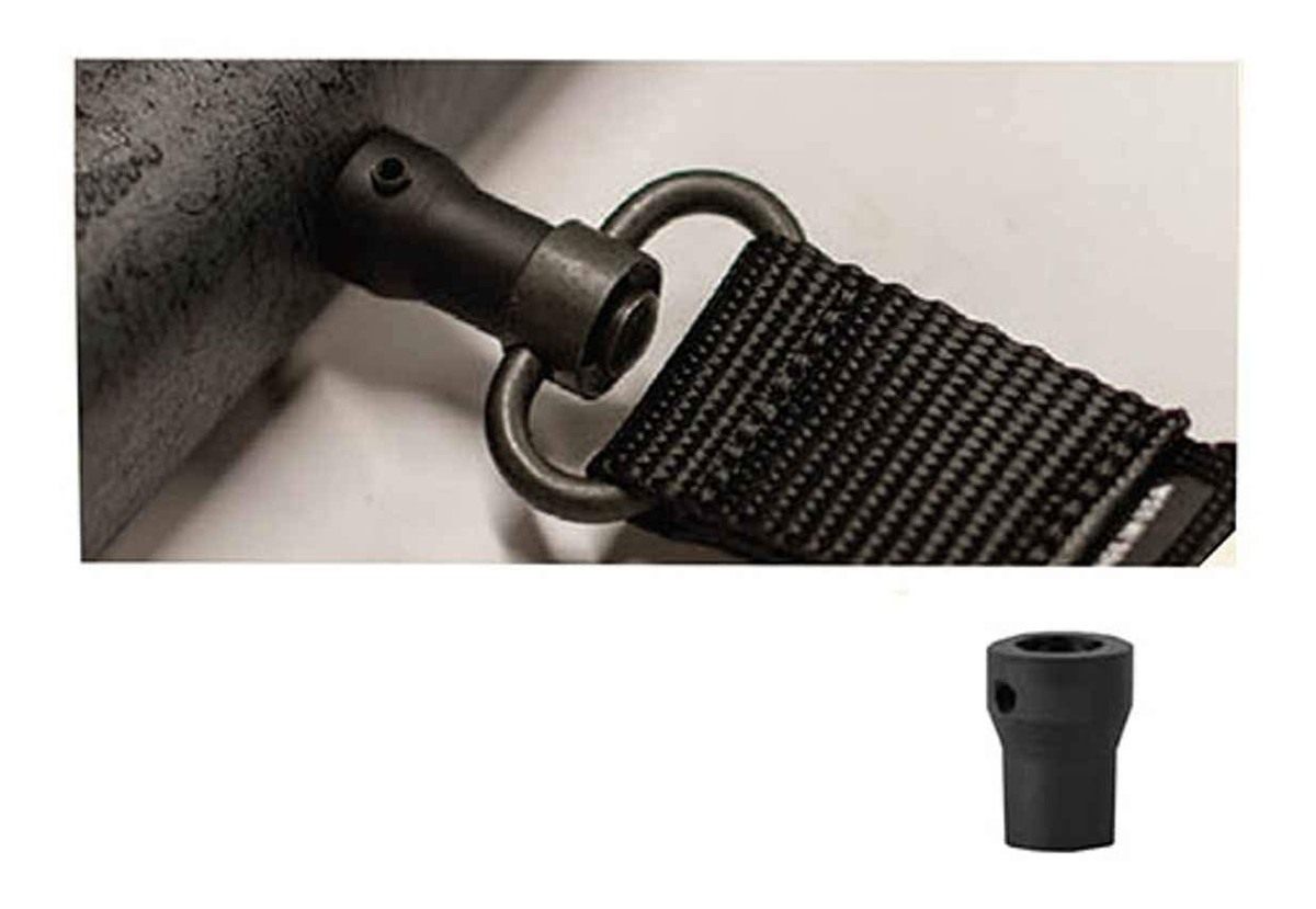 GrovTec US GTSW108 Push Button Base to Stud Adaptor Black Anodize view 4