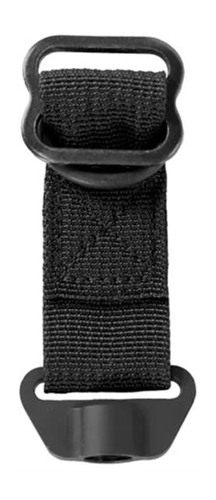 GrovTec GTSL117 Buttstock Sling Tail, Black, 3in view 2