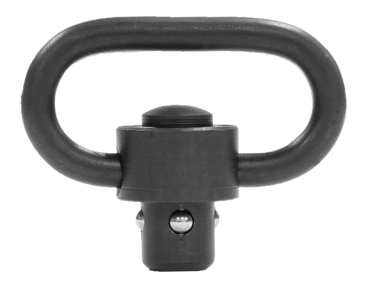 GrovTec GTSW314: Black Nitrite 1/4in Heavy Duty Push Button Swivels