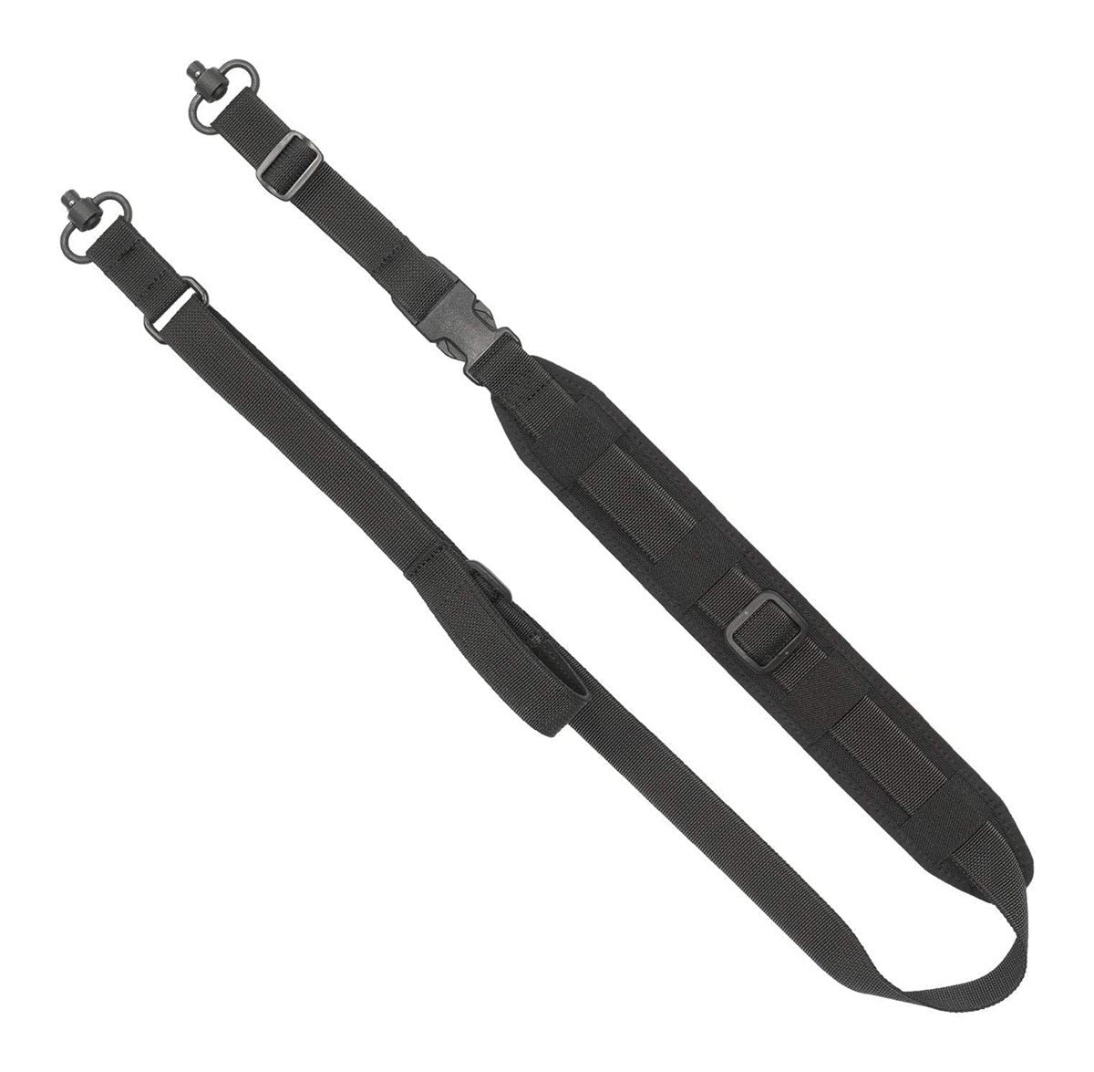 GrovTec GTSL127: Qs 2-Point Sentinel Sling W/Push Button Swivels-Black