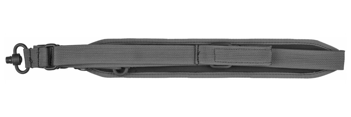 GrovTec GTSL128: Qs 2-Point Sentinel Sling - W/Push Button Swivels-Wolf Gre view 2