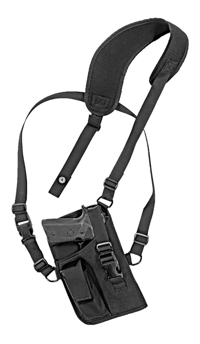 GrovTec GTHL15105R: Trail Pack Ergo Holster - Semi Auto,Black