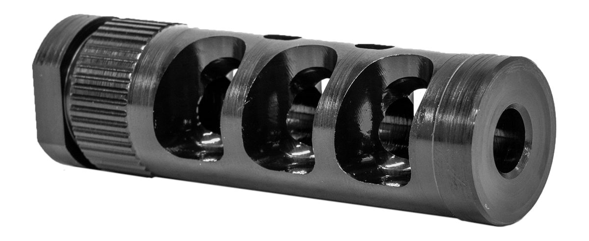 Grovtec USA GTHM316 G-Comp Black Nitride Steel 5/8in-24 Threads 308 Cal