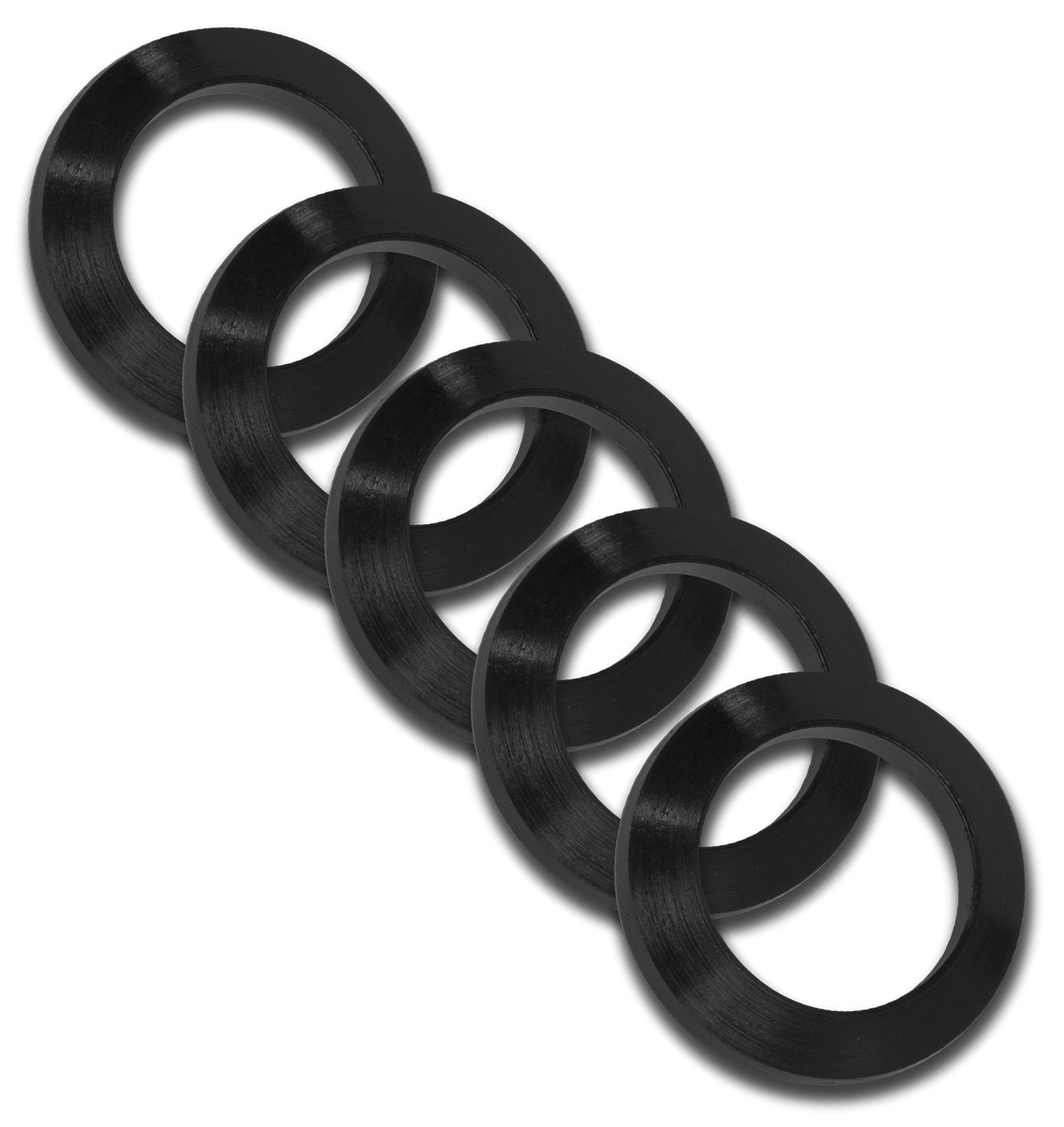 Grovtec Us GTHM320 Crush Washer 308 Cal Black Nitride Steel 5/8in-24 tpi Ri