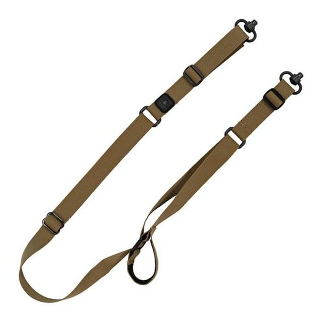 GrovTec GTSL135: Qs 2-Point Sabre Sling-W/Push Button Swivels-Coyote Brown