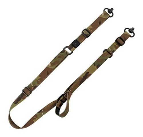 Grovtec QS 2-Point Sabre Rifle Sling with Push Button Swivels MultiCam
