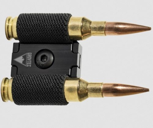 GROVTEC R2S2 M-LOK AMMO HOLDER 2 ROUND BLACK view 2
