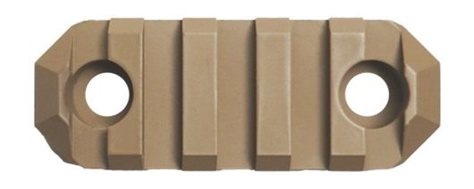 GrovTec Rail M-LOK 5 Slot 2.2in Coyote TAN Cerakote