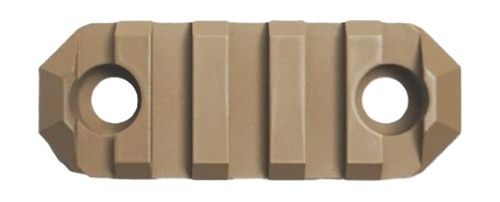 GrovTec Rail M-LOK 5 Slot 2.2in Coyote TAN Cerakote view 2
