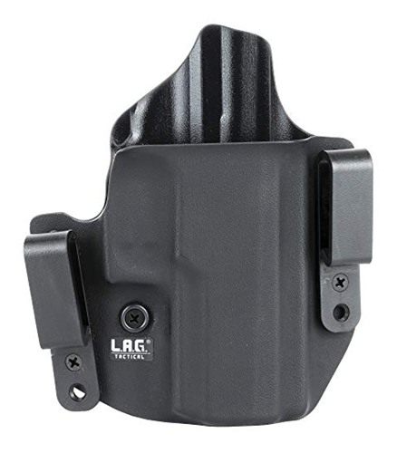 L.a.g. Tactical Dfndr Sig P320c Owb/iwb Blk RH