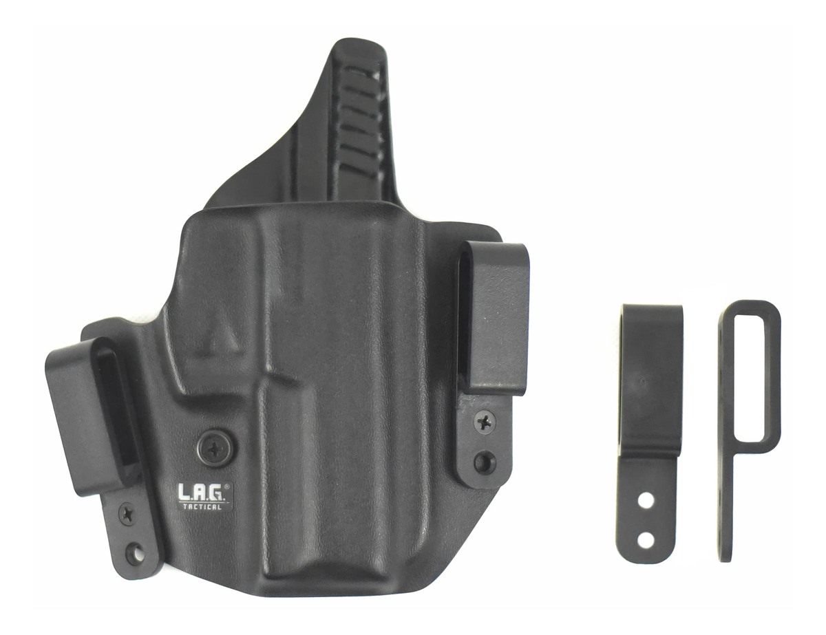 L.A.G. Tactical Defender Holster Springfield Hellcat Pro Black RH