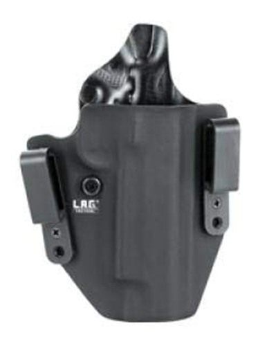 L.A.G. Tactical Defender Series, OWB/IWB Holster, Fits 1911 w/ Rail, 5in Ba view 2