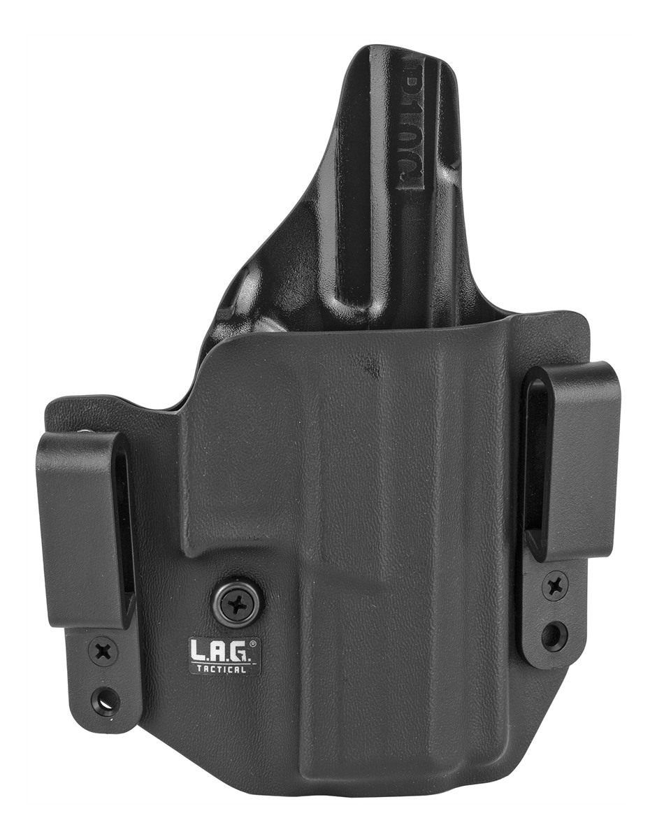 L.a.g. Tactical Dfndr CZ P-10 C Owb/iwb Blk RH
