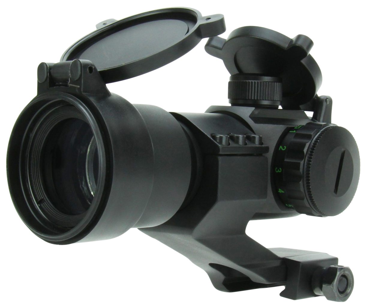 Tacfire RD004 1x30 Dual Illuminated Red/Green Dot Sight Black Anodized 1 x