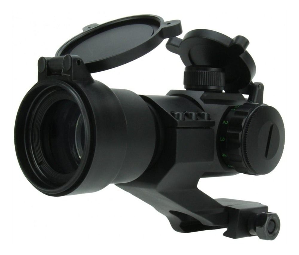 Tacfire RD004 1x30 Dual Illuminated Red/Green Dot Sight Black Anodized 1 x view 3